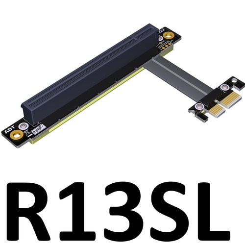 30cm R13SL Convertisseur de câble d'extension PCI-E x16 x1, pcie 1x à 16x, pour ordinateur de jeu gtx 1080 ti Nipseyteko