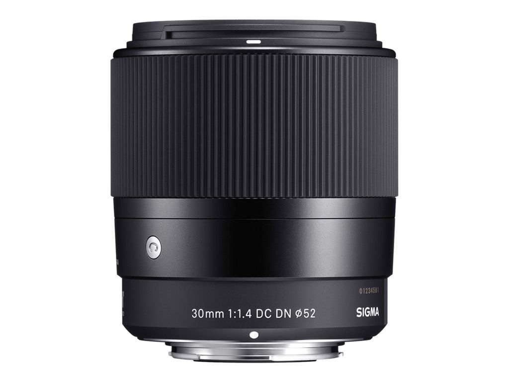 Sigma Contemporary - Objectif - 30 mm - f/1.4 DC DN - Sony E-mount - pour Sony Cinema Line; a VLOGCAM; a1; a1 II; a6700; a7 IV; a7 V; a7C II; a7CR; a7R V; a9 III