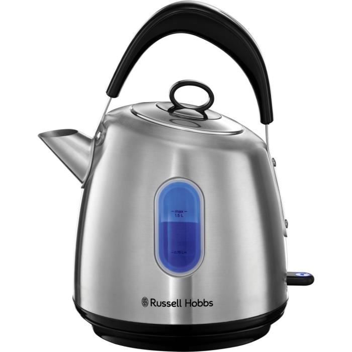 Russell Hobbs 28130 70 Stylevia Bouilloire 1.5 litres 2.2 kWatt inox brossé