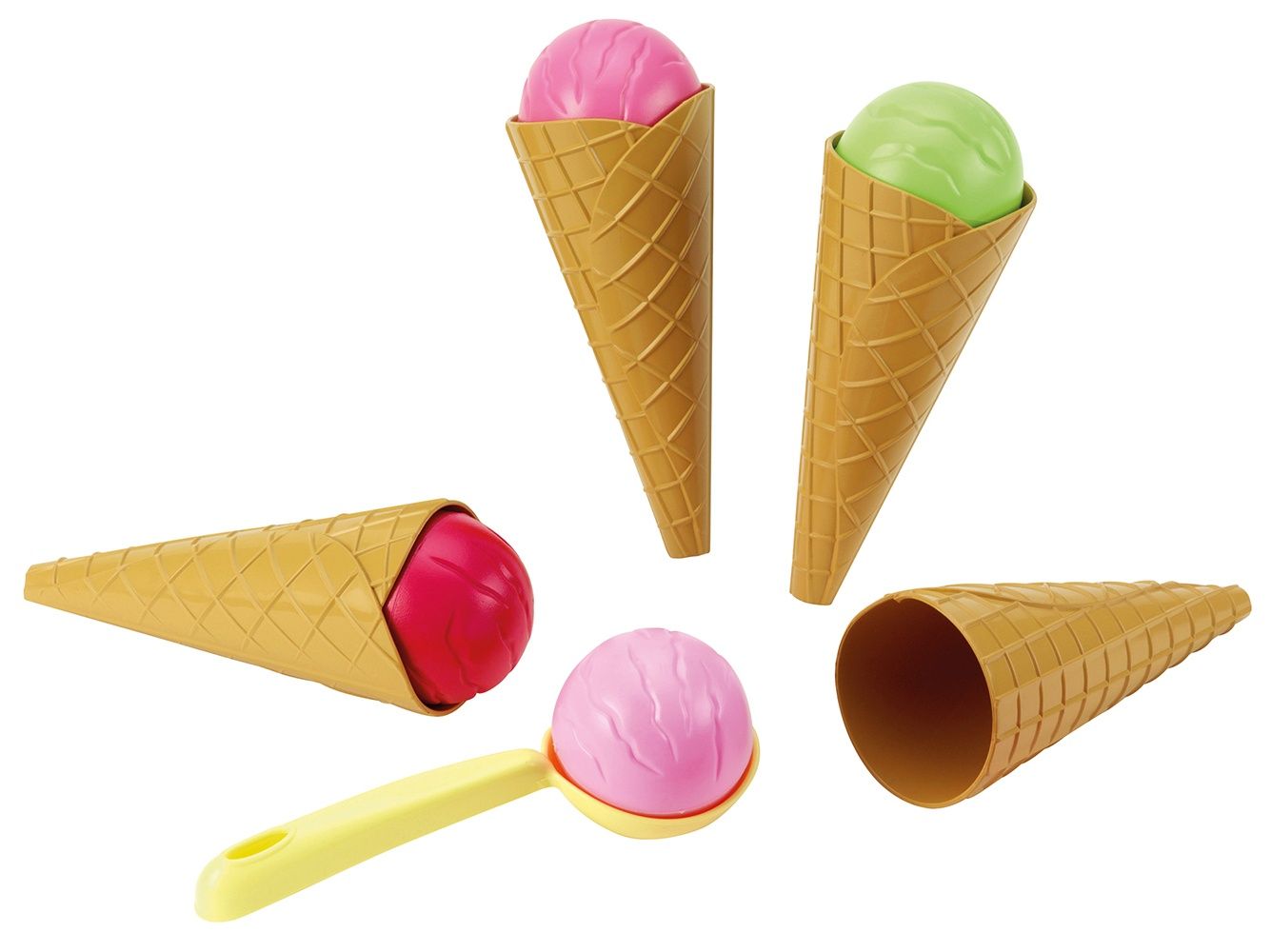 100% Chef Sachet 4 Cornets De Glace