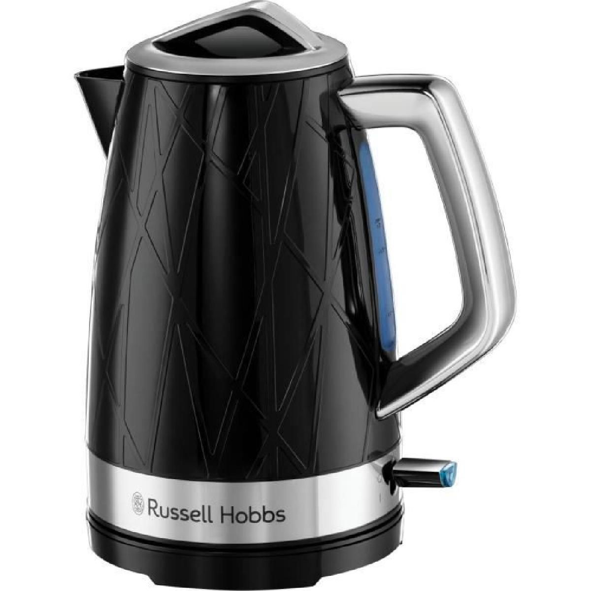 Russell Hobbs Structure 28081 70 Bouilloire 1.7 litres 2.4 kWatt avec accents en acier inoxydable