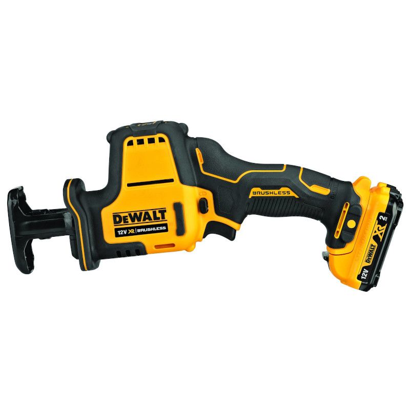 DeWALT Scie sabre compacte sans fil 12 Volt 2x Batteries DCS312D2 QW