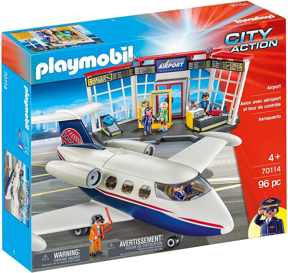 Playmobil City Action 70114 Aéroport