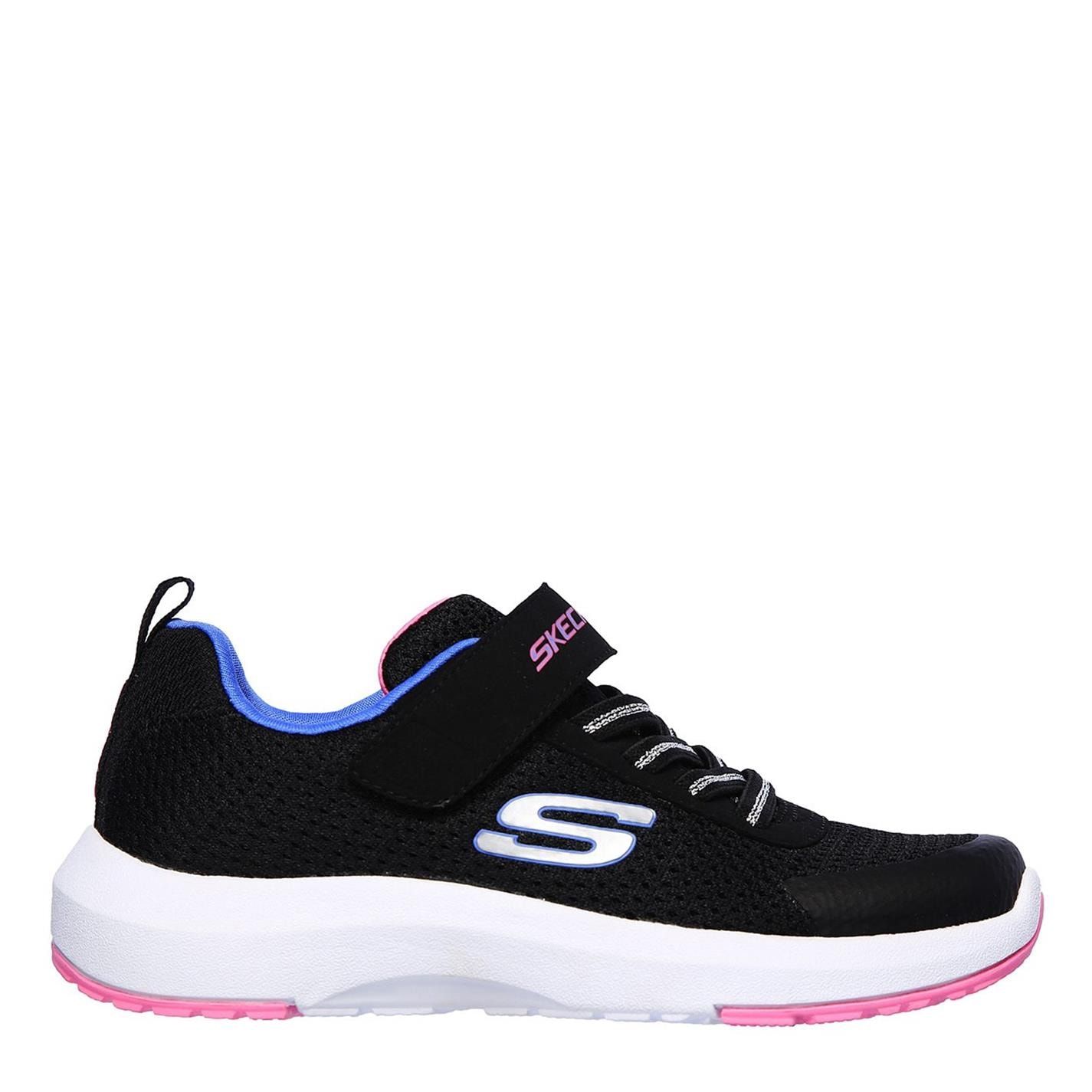 Skechers Dyna Tread Enfant Chaussures De Sport Baskets Basses Fermeture Velcro - vue 3