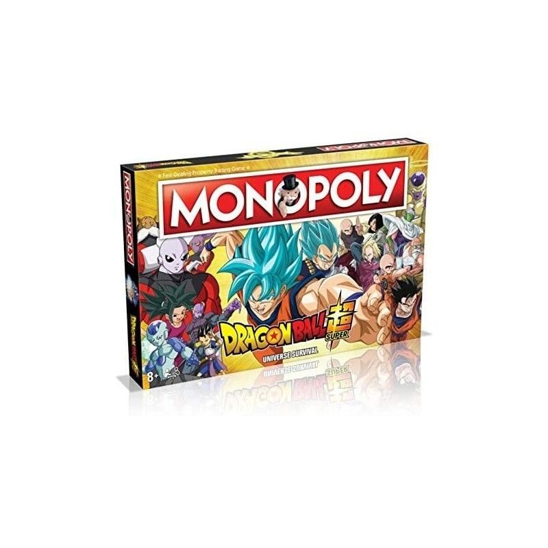 Winning Moves Dragon Ball Z Super Edition Monopoly Italy Merchandising - vue 2
