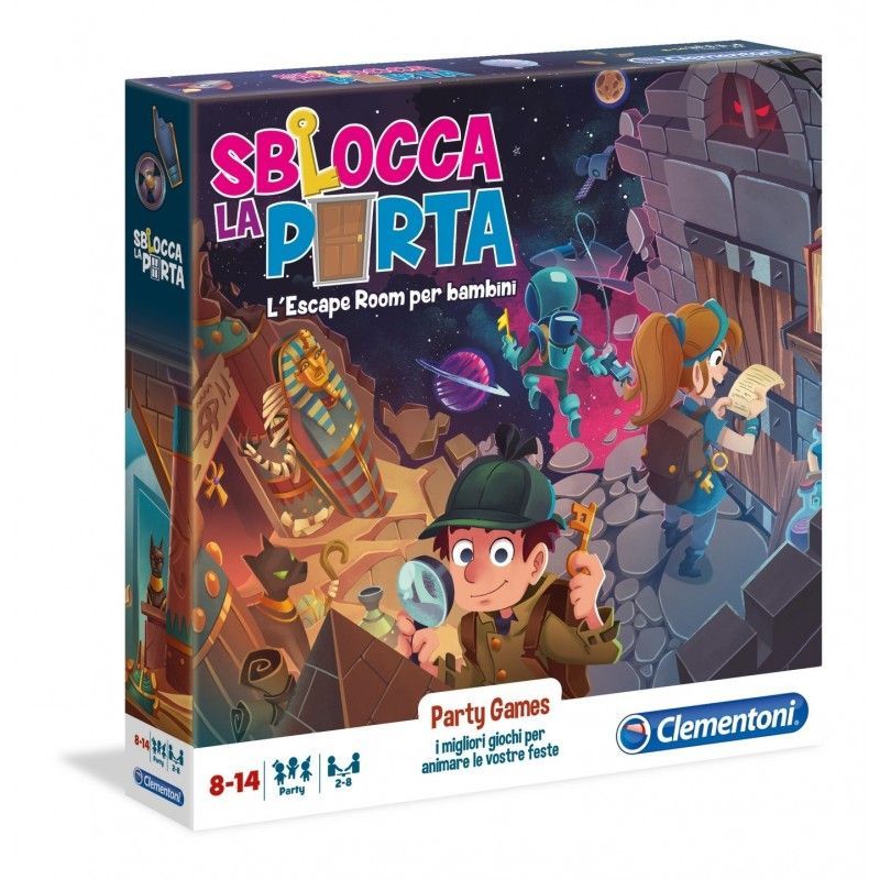 Clementoni Party Games sblocca la Porte 16155