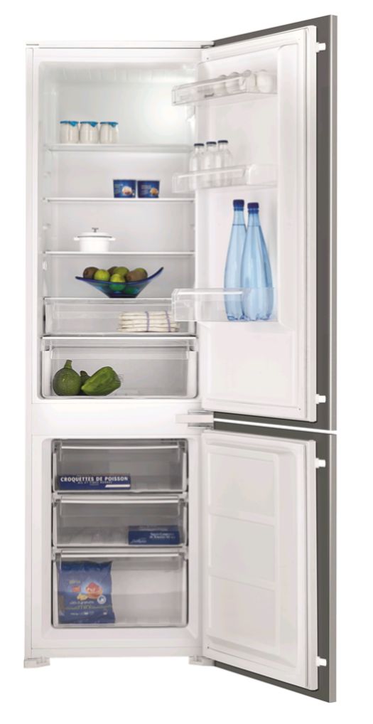 BRANDT Réfrigérateur 2 portes intégrable 249 litres BIC1724ES - vue 3