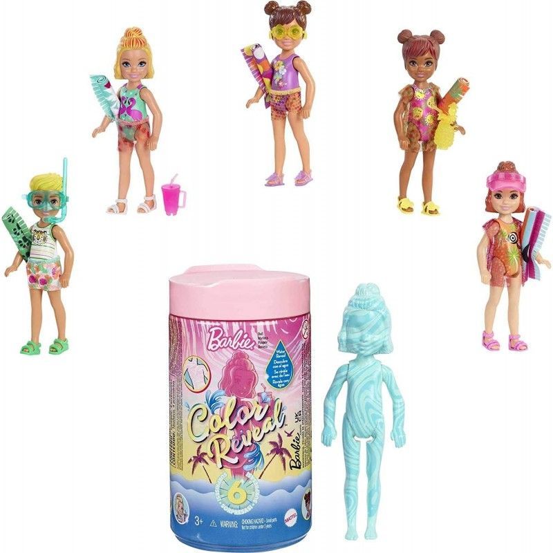 Barbie Chelsea Color Reveal Beach Gtt25