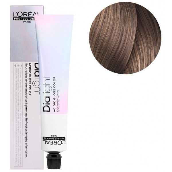 Coloration Dia N°8.21 Blond Irisé Cendré 'oréal Professionnel 50ml