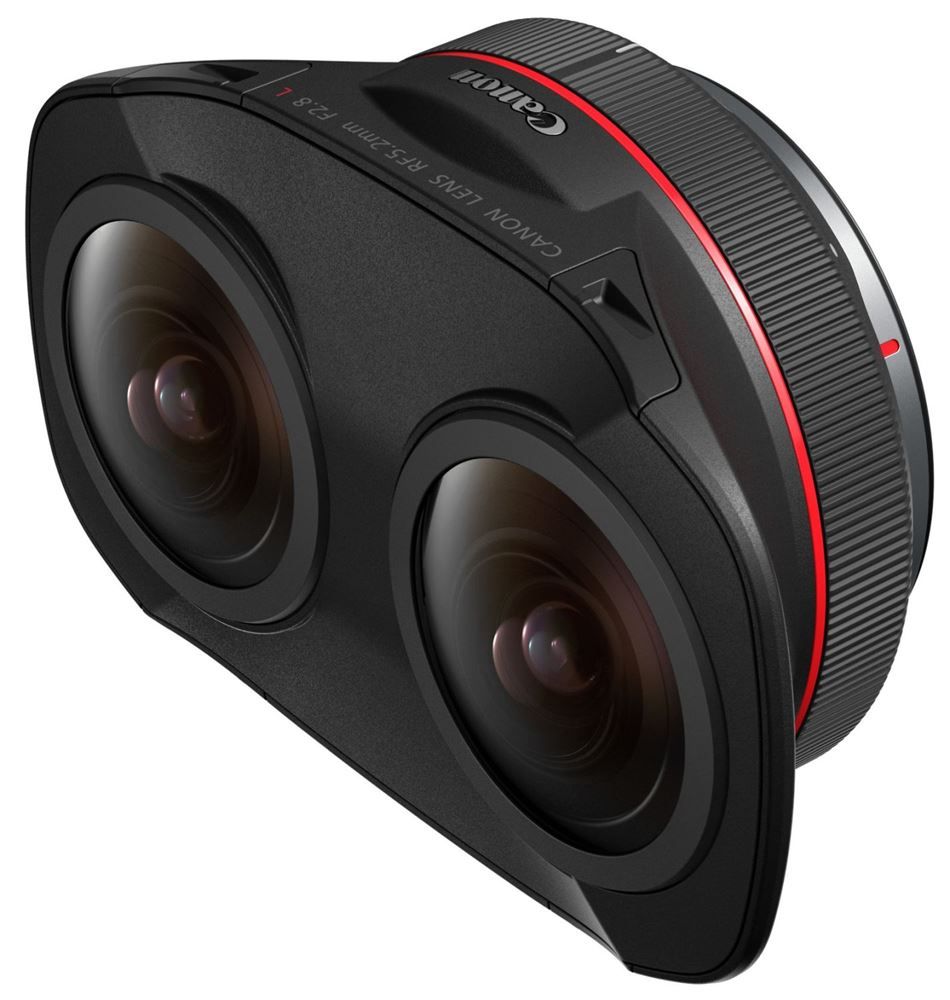 Objectif hybride Canon RF 5.2mm f2.8 Dual Fisheye - vue 5