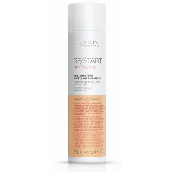 RE START recovery restorative micellar shampoo 1000 ml - vue 4