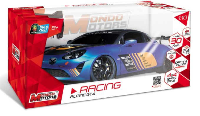Voiture télécommandée MONDO MOTORS Alpine A110 Pikes Peak Echelle 1:10 - vue 2