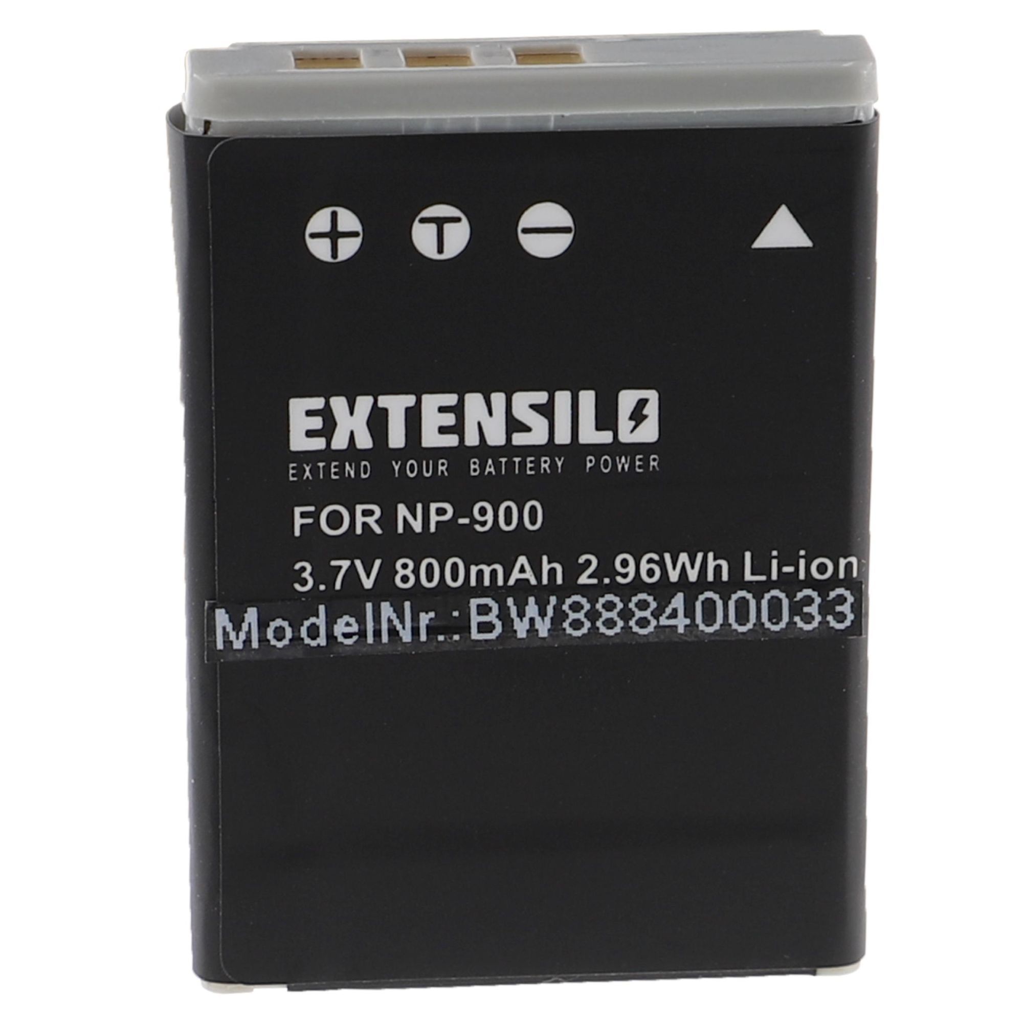 EXTENSILO 1x Batterie compatible avec Rollei Prego dp4200, dp5200, dp6200, DS6 appareil photo, reflex numérique (800mAh, 3,7V, Li-ion)