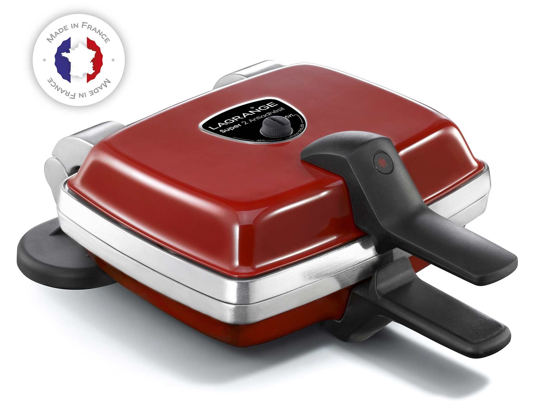 LAGRANGE Gaufrier Super 2 Antiadhésif 39514 - vue 2