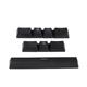 Touches de clavier en PBT à 8 touches, souhle, brillantes, pour Razer Coolermaster, en noir et blanc