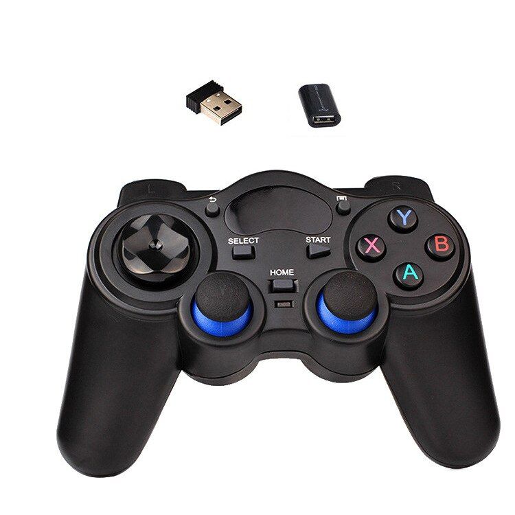 Manettes De Jeu Sans Fil 2.4 Ghz, Pour Smart Tv, Décodeur Réseau, Pc, Téléphones Android, Jeux Pc360, Etc.