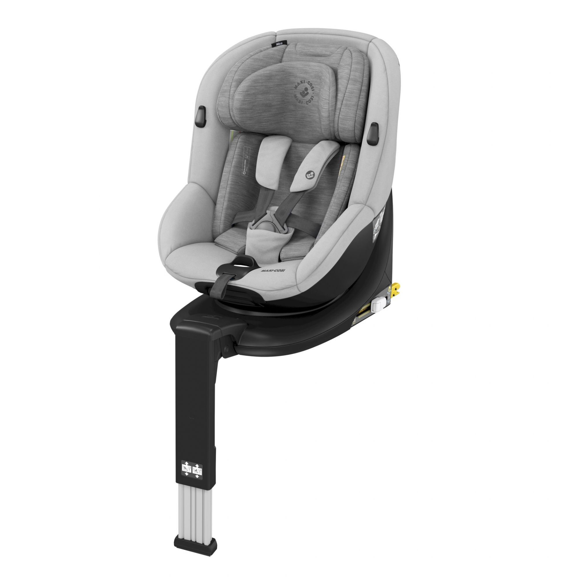 MAXI COSI - Siège Auto Mica I-Size - Pivotant 360° - Authentic Grey - Maxi-Cosi