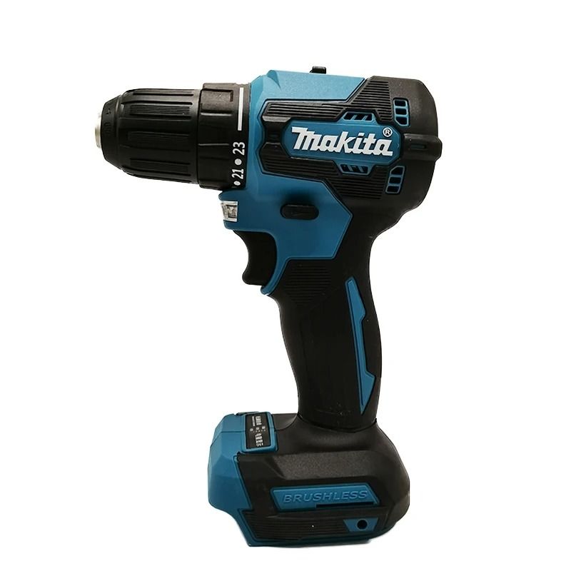 Makita-Outil compact sans fil,tournevis sans balais à percussion,perceuse électrique aste,batterie 18V,DDF485,10mm - Type only tool