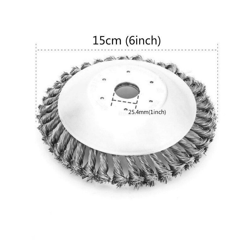 Kit de fixation de plateau à gazon et boîte de vitesses, fil d'acier, tête de coupe, roue de désherbage, débroussailleuse de jardin, jeu d'écrous de lame