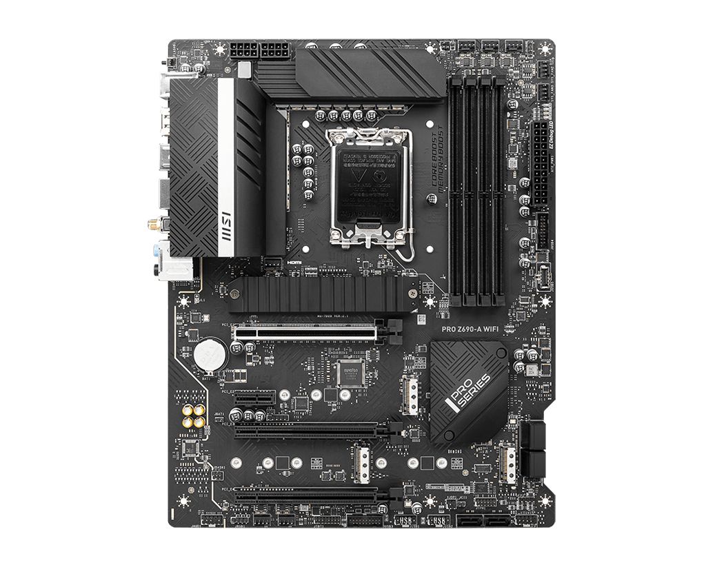 MSI PRO Z690 A WIFI carte mère Intel Z690 LGA 1700 ATX Neuf - vue 4