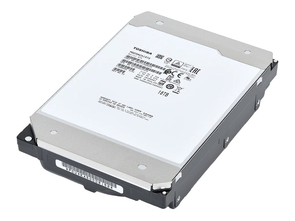 Toshiba MG09 Series MG09SCA16TE Disque dur 16 To interne 3.5 SAS 12Gb/ 7200 toursmin mémoire tampon : 512 Mo
