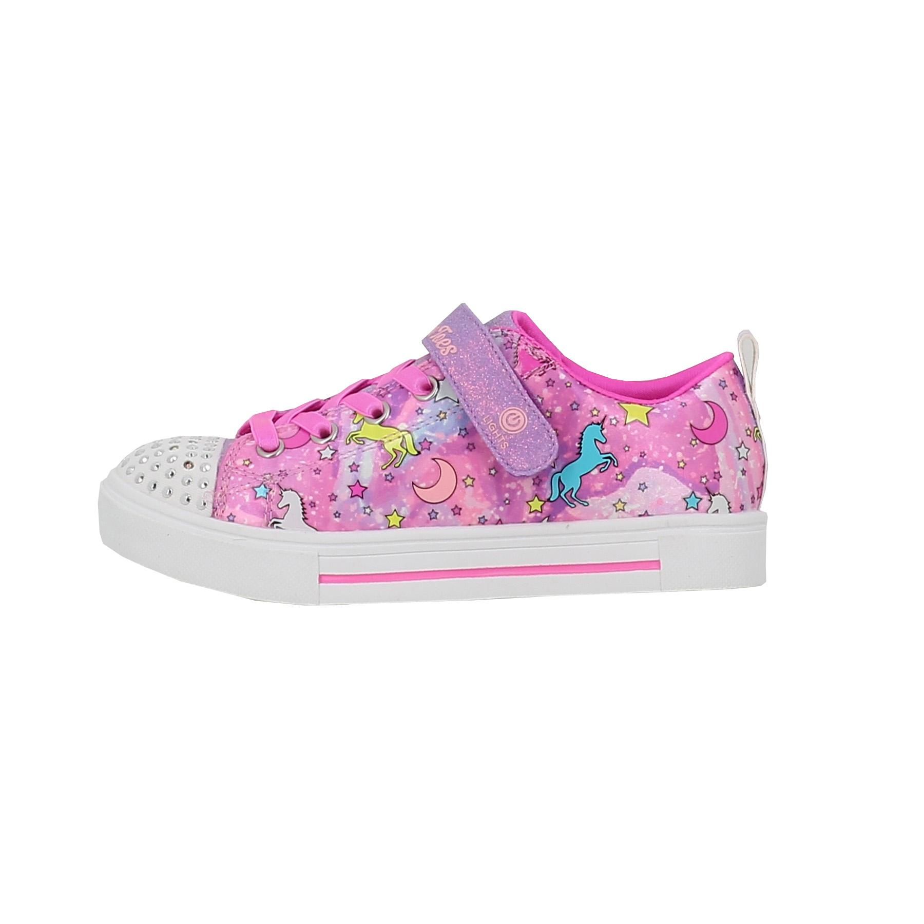 Baskets enfant Skechers Twinkle sparks unicorn dreaming - vue 2