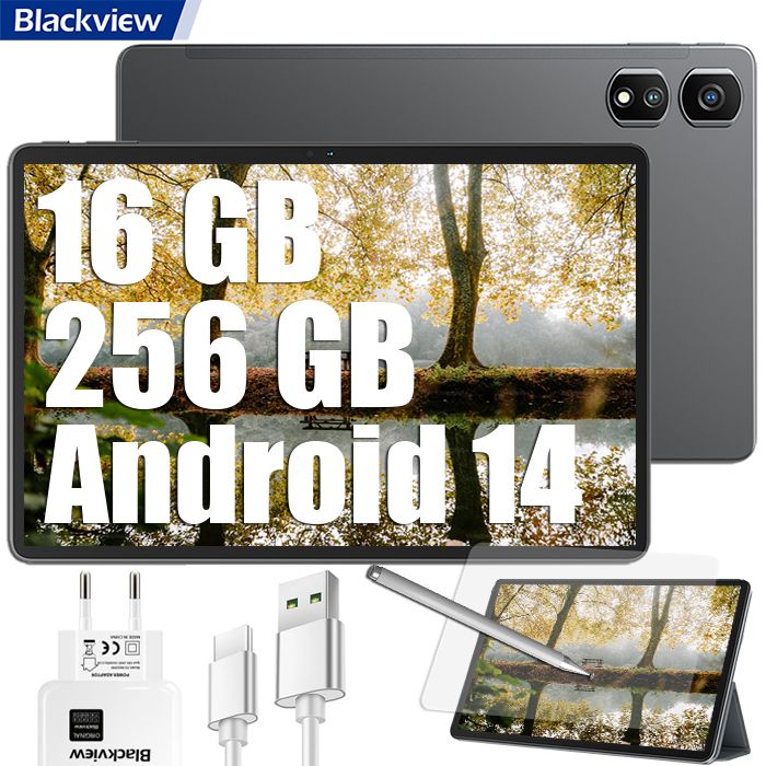 Tablette Tactile BLACKVIEW Tab 16 Pro 10.95 + SD 7700mAh 13MP+8MP Android 14 Charge rapide Dual SIM Mode PC - vue 2