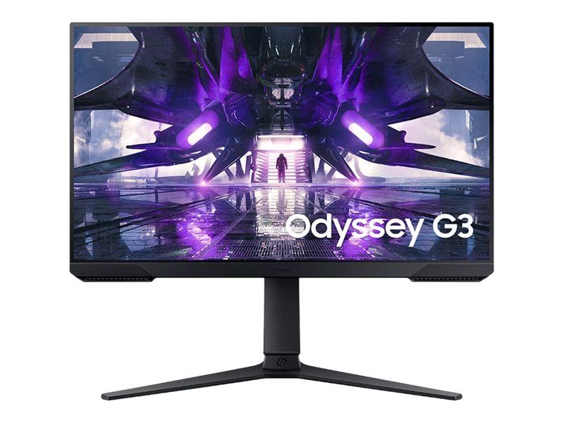 Samsung Ecran PC Odyssey G3 24'' 144Hz 1ms MPRT Dalle VA Résolution 1920 x 1080 3 000 : 1 250 cdm² AMD FreeSync Premium Eye Saver Mode & Flicker Free Pied Ajustable HDMI DisplayPort - vue 4