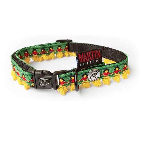 Comparer les prix de Collier Réglable En Nylon Pour Chat Ou Petit Chien Dancing Vert