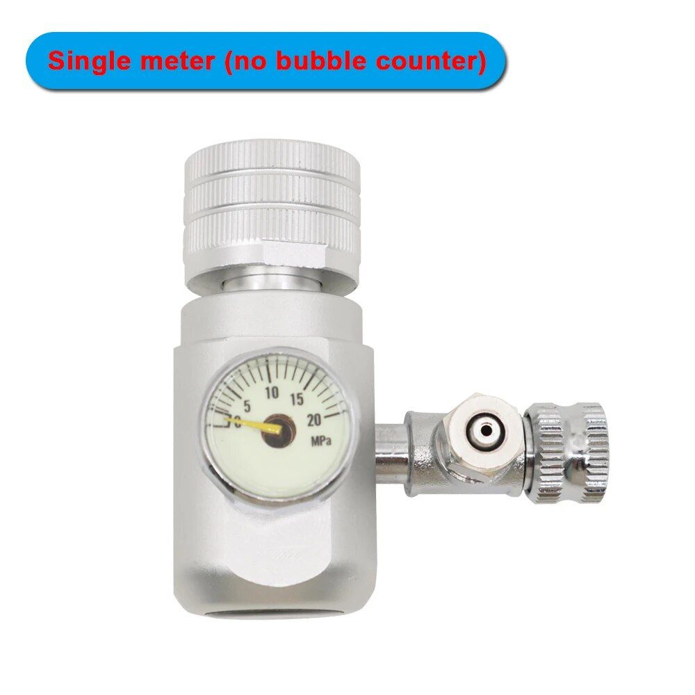 Kit D'électrovanne Magnétique Pour Aquarium,Co2 Sochi,Compteur De Bulles De Co2,Système De Contrôle Dc 12v,Clapet Anti-Retour Pour Poisson Précieux,Bricolage - Type Small Single Meter-G5-8
