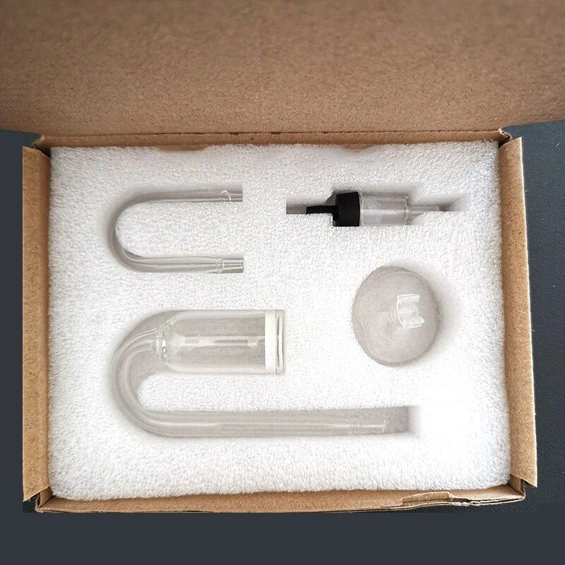 Atomiseur De Co2 En Verre Pour Aquarium,Diffuseur De Co2,Clapet Anti-Retour,Ventouse En Forme De U,Kit De Régulateur De Co2,Accessoires De Générateur - Type 5.79 #A