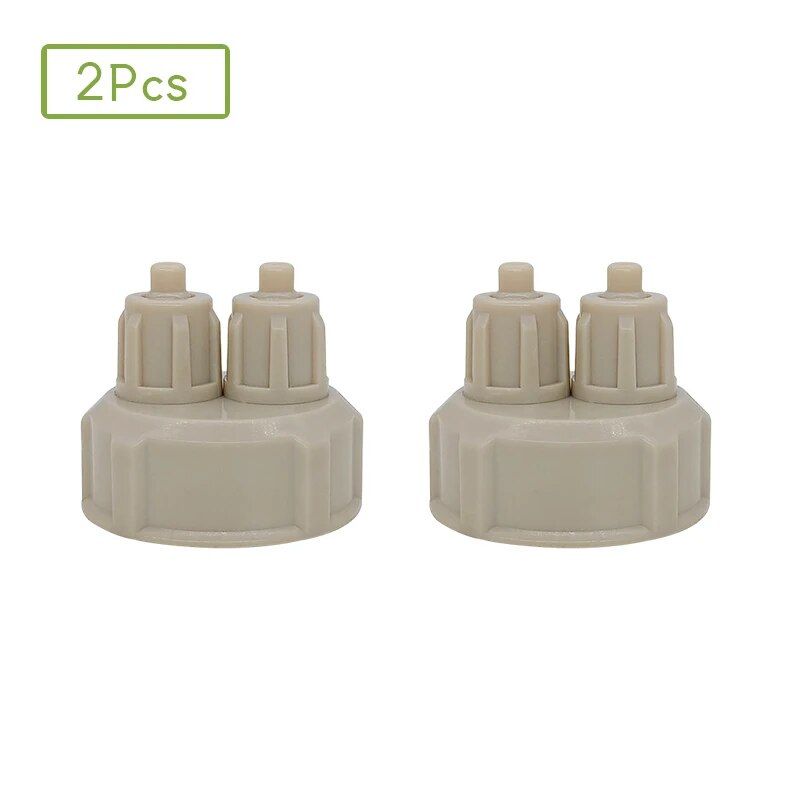 Capuchon De Bouteille De Dioxyde De Carbone Pour Aquarium,Système De Générateur De Co2,Accessoires De Réacteur,Plantes Vivantes Précieuses Pour Poissons,Outils De Générateur De Co2 - Type 2pcs