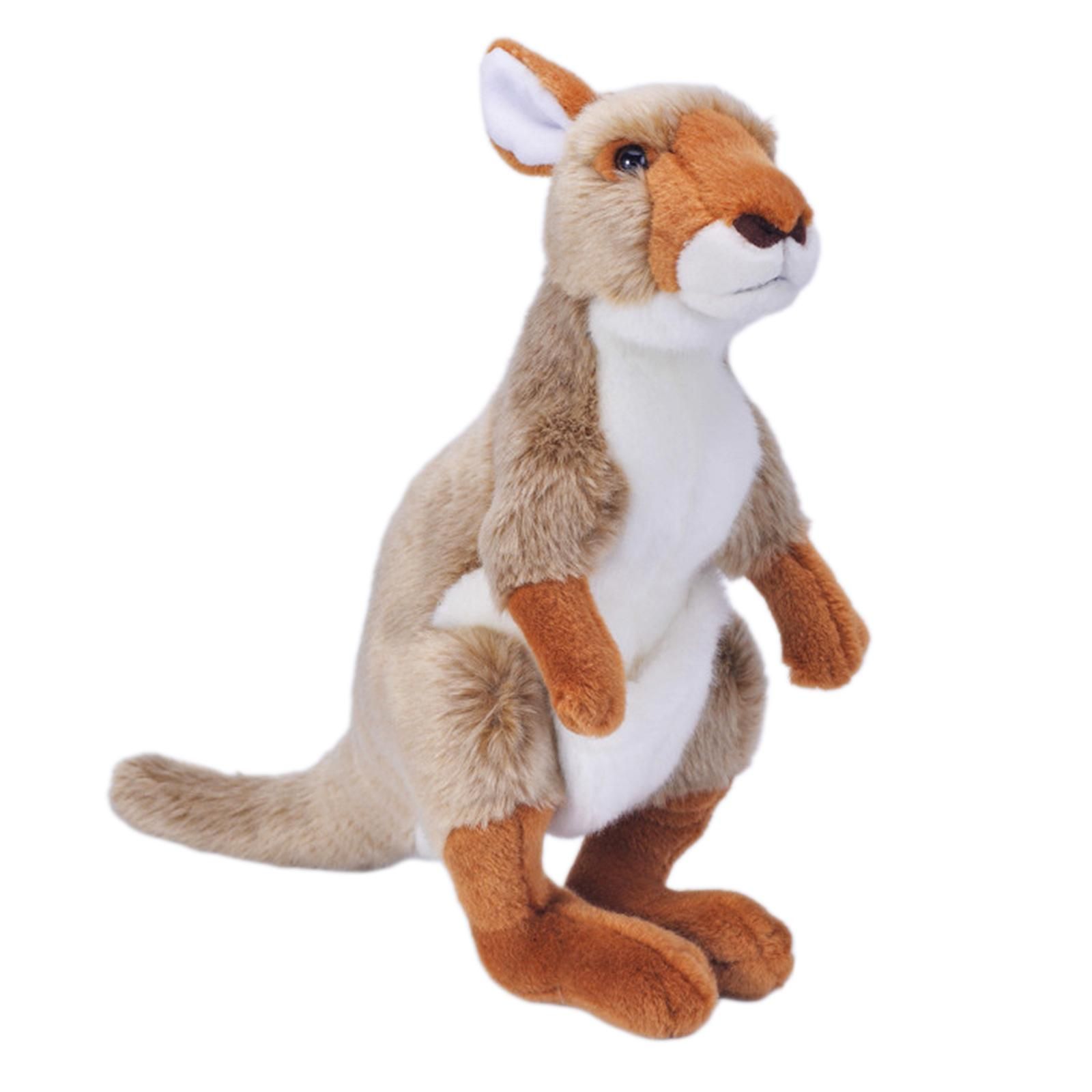 - Poupée De Kangourous De Bande Dessinée, Jouet En Peluche Poupée D'animaux Sauvages Jouets Cadeaux D'anniversaire Cadeaux De Noël Pour Garçons, Tout-Pe