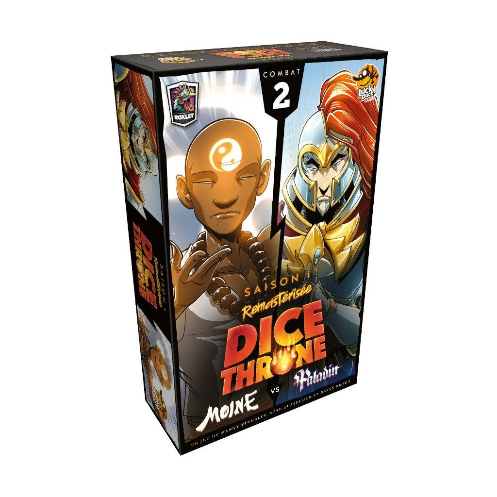Dice Throne S1 - Moine Vs Paladin