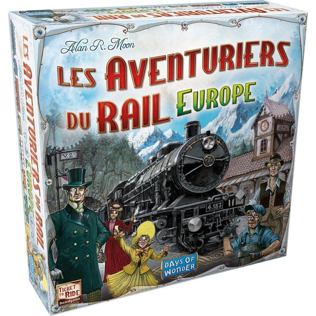 Les Aventuriers du Rail : Europe Asmodee - vue 6