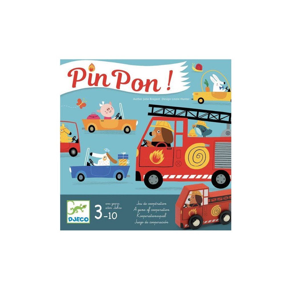 Jeu de société Djeco Pin Pon - vue 4