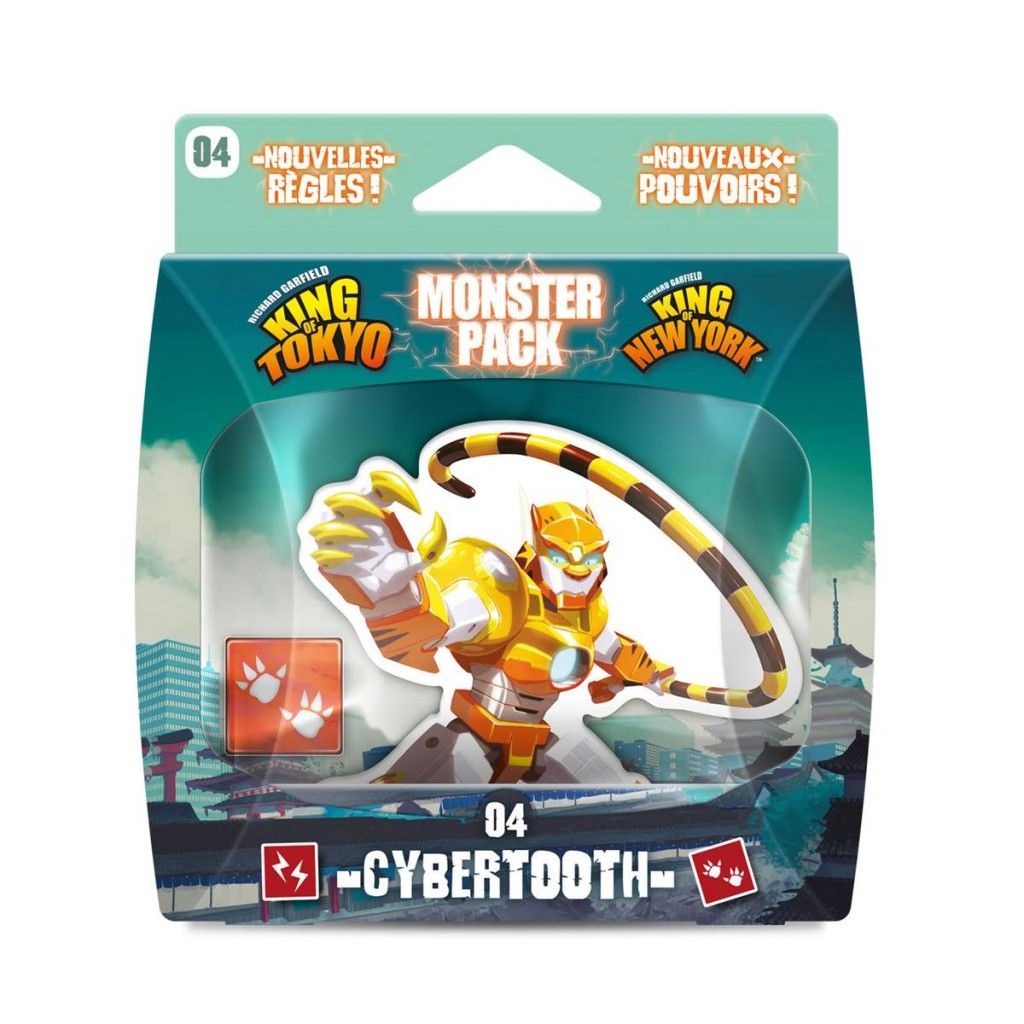 King Of Tokyo Monster Pack Cybertooth Anglais
