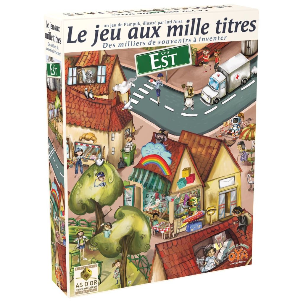 Jeu d'ambiance Oya Le jeu aux mille titres Est - vue 2