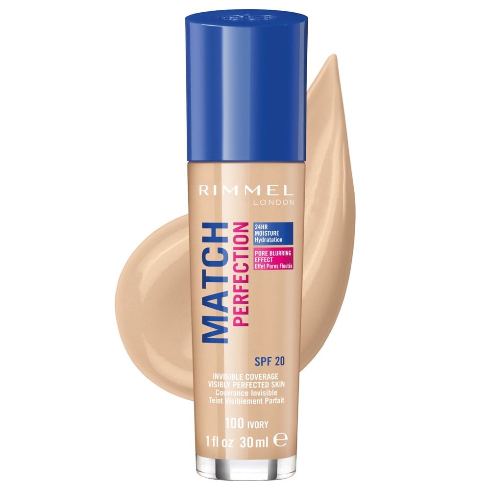 Rimmel London Match Perfection Foundation 100 - vue 2