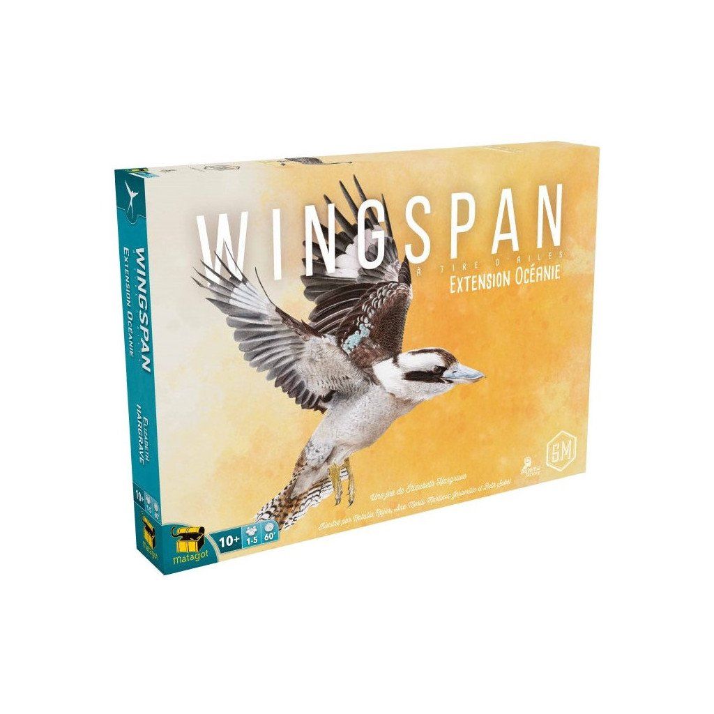 Jeu de société Matagot Wingspan Océanie - vue 2