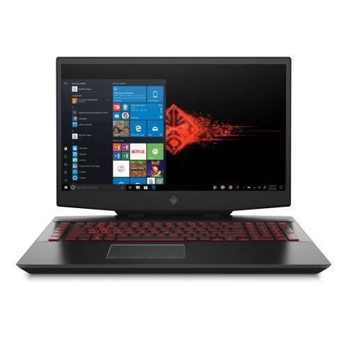 PC Portable Gaming HP Omen 17 17-Cb1034Nf 17,3" Intel Core i5 16 Go Ram 256 Go SSD + 1 To Sata Noir Céleste