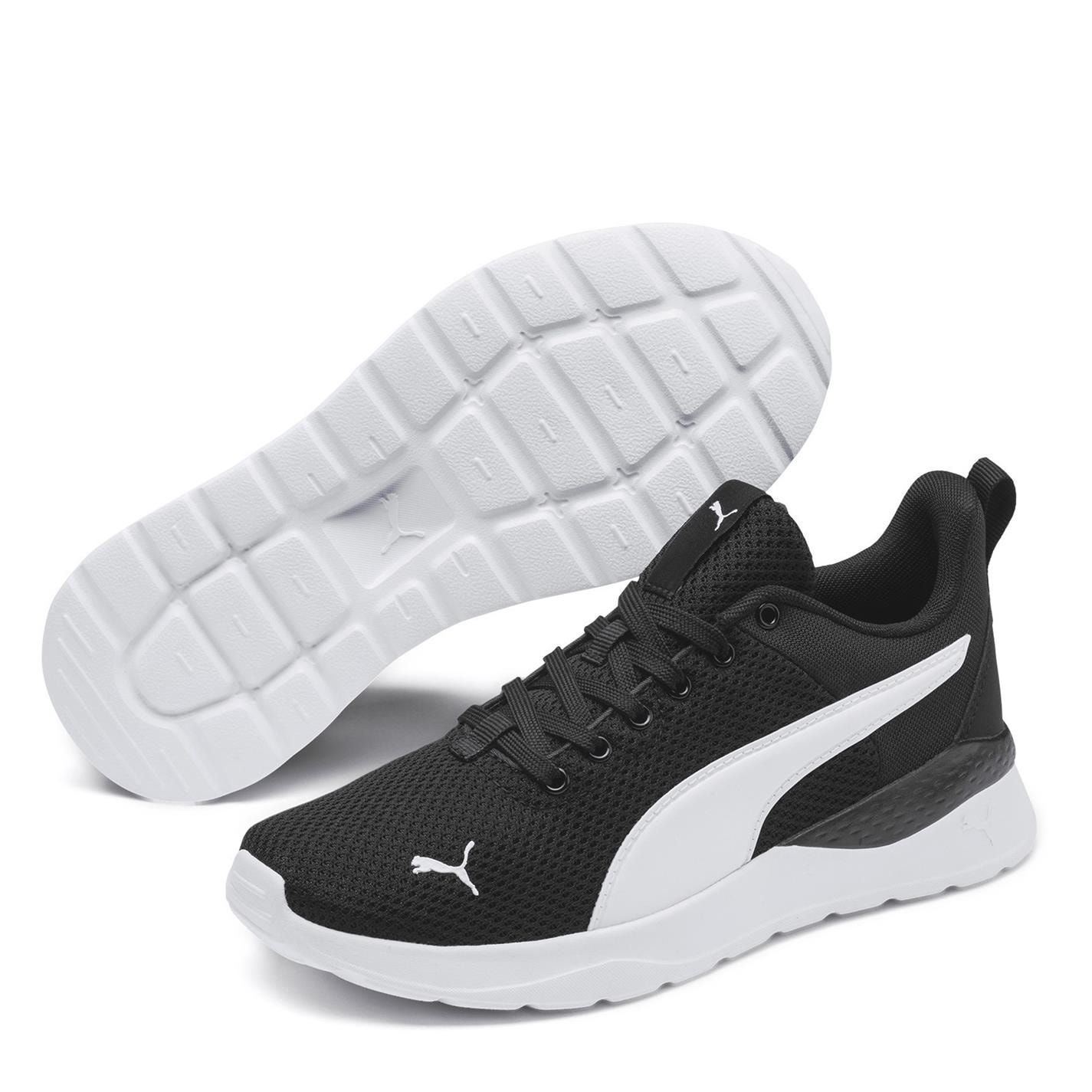 puma-anzrn-lt-baskets-chaussures-de-sport-entrainements-enfant-noir-blanc-36-rakuten-4062451513955