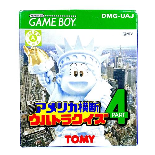 America Oudan Ultra-Quiz Part 4 Jeu Nintendo Game Boy Version Ntsc-J (Japon)