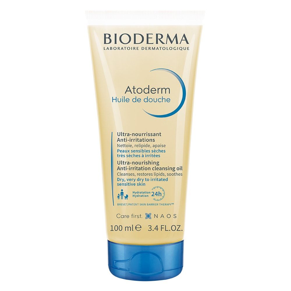 Atoderm huile de douche nourrissante 100ml - vue 2