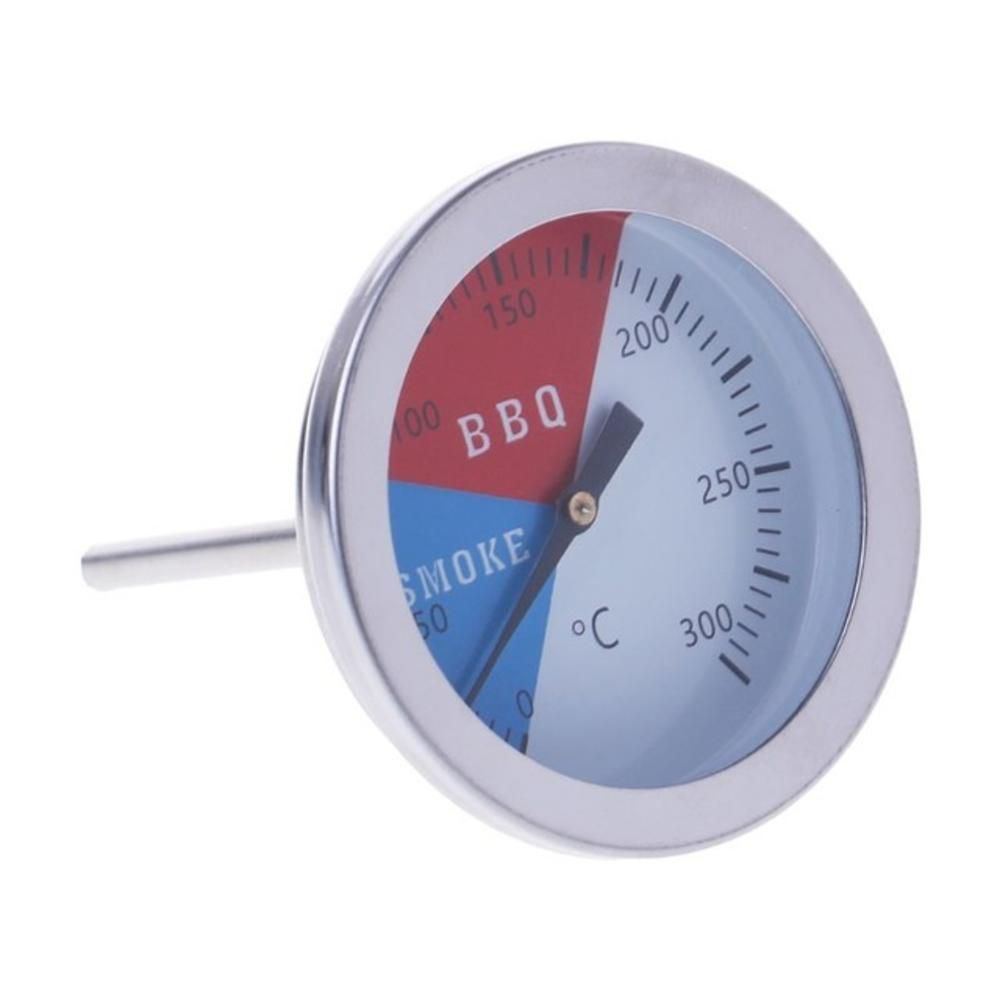 Thermomètre pour Barbecue et Grill en acier inoxydable, jauge de température 0 ? 300 Celsius, pour la cuisine