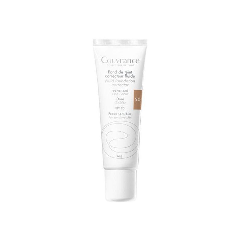 Fond De Teint Correcteur Fluide Doré 5.0 Spf20 Couvrance Le Tube De 30ml - vue 2