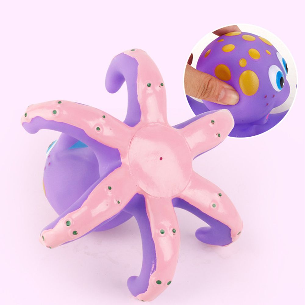 - Td® Jouet De Cercle De Lancement De Poulpe Jouet De Bain De Poulpe Pour Bébé Pour Enfants Jouet Éducatif De Bain Et D'eau Pour Bébé