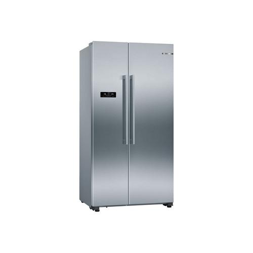 Bosch Kan93Vifp Série 4 Américain Side-By-Side/A ++ / 178,7 X 90,8 Cm / 363 Kwh/An/Inox Anti-Traces De Doigts/Réfrigérateur 371 L/Congélateur 189 L/Nofrost/Icetwister