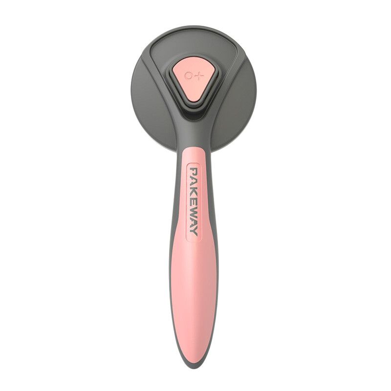 Brosse De Toilettage Pour Chats Et Chiens,Peigne Pour L'épilation Des Animaux De Compagnie,Accessoire De Massage,Autonettoyant,Outils Et Produits De Toilettage - Type Pink