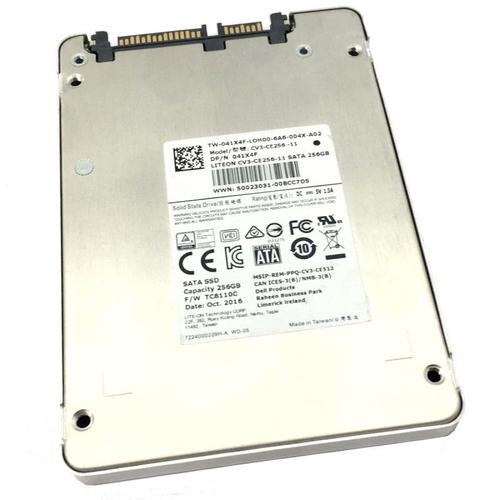 Ssd 256 Go Sata Iii 2.5" Lite-On Cv3-Ce256-11 041X4F 41X4F Disque Dur 6Gb/S 7Mm